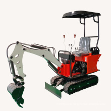 Copmpact 0.8t Small Digging Machine Micro Digger Mini Crawler Excavator Price With  Certificate